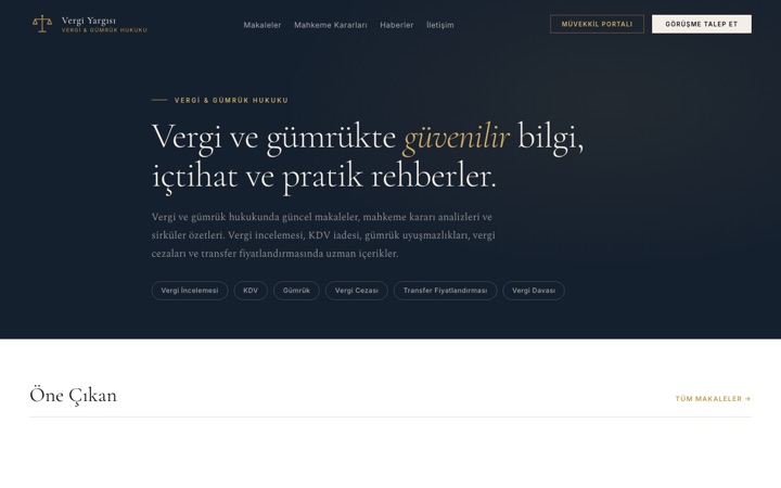 Vergi Yargısı